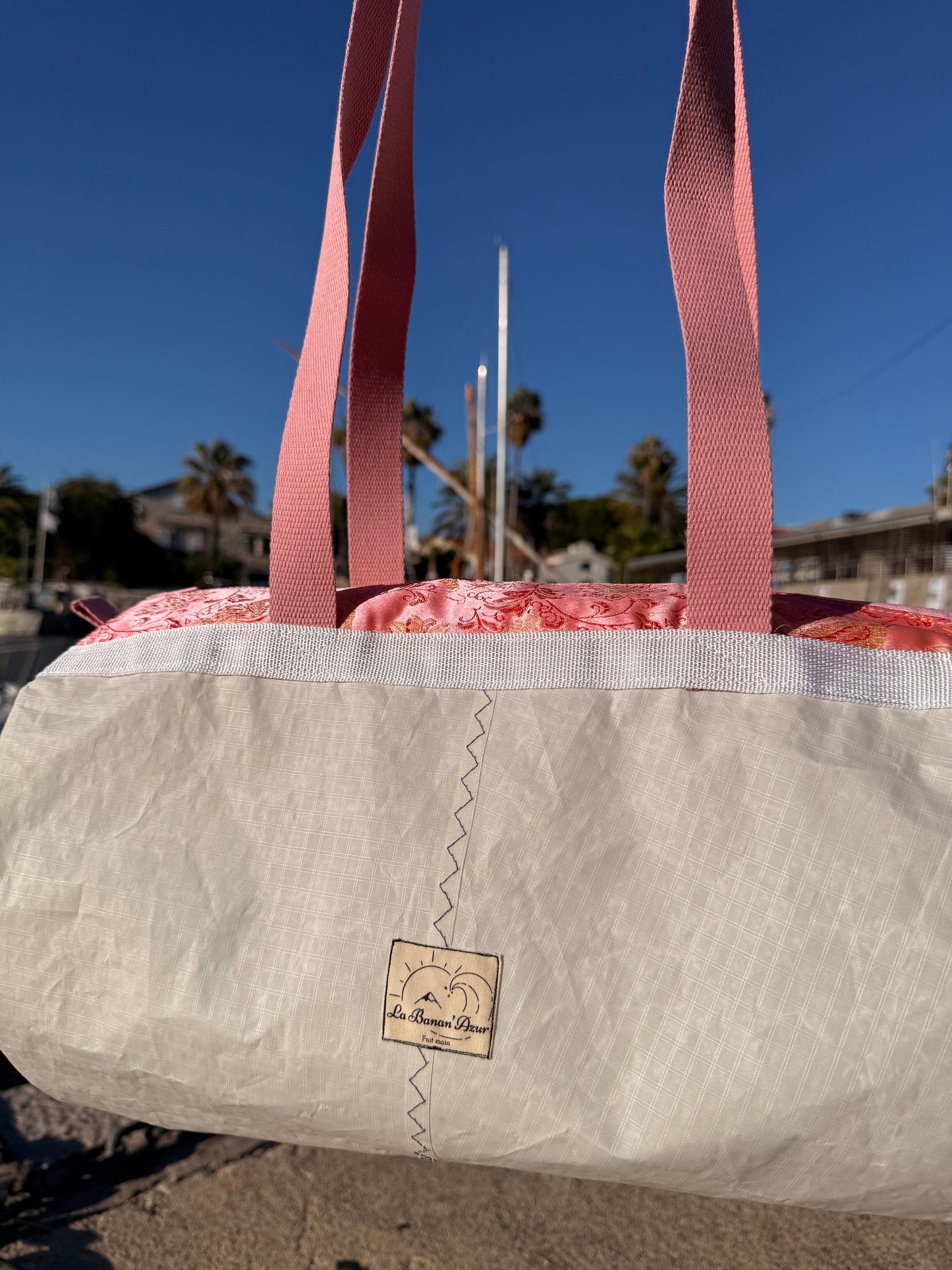 Sac polochon Rose