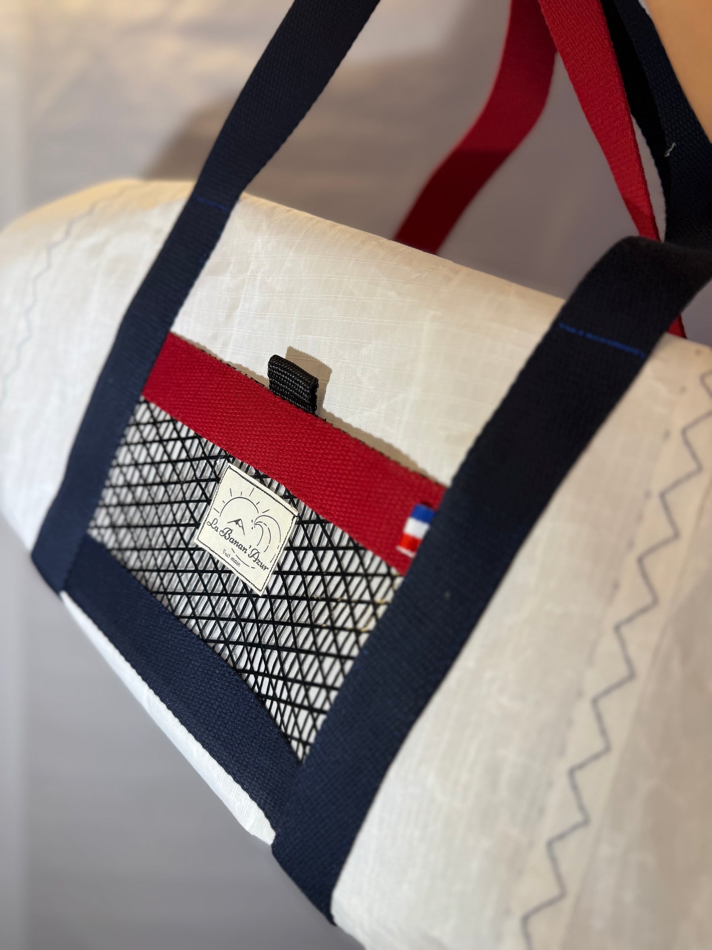 Sac polochon 💙🤍❤️ - taille XS