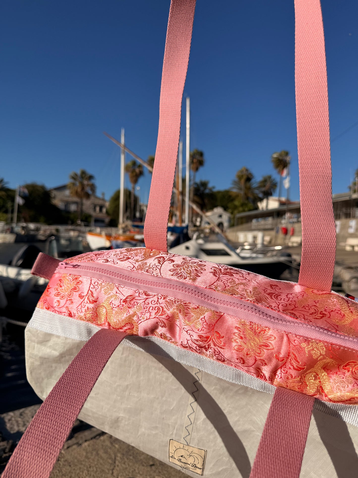Sac polochon Rose