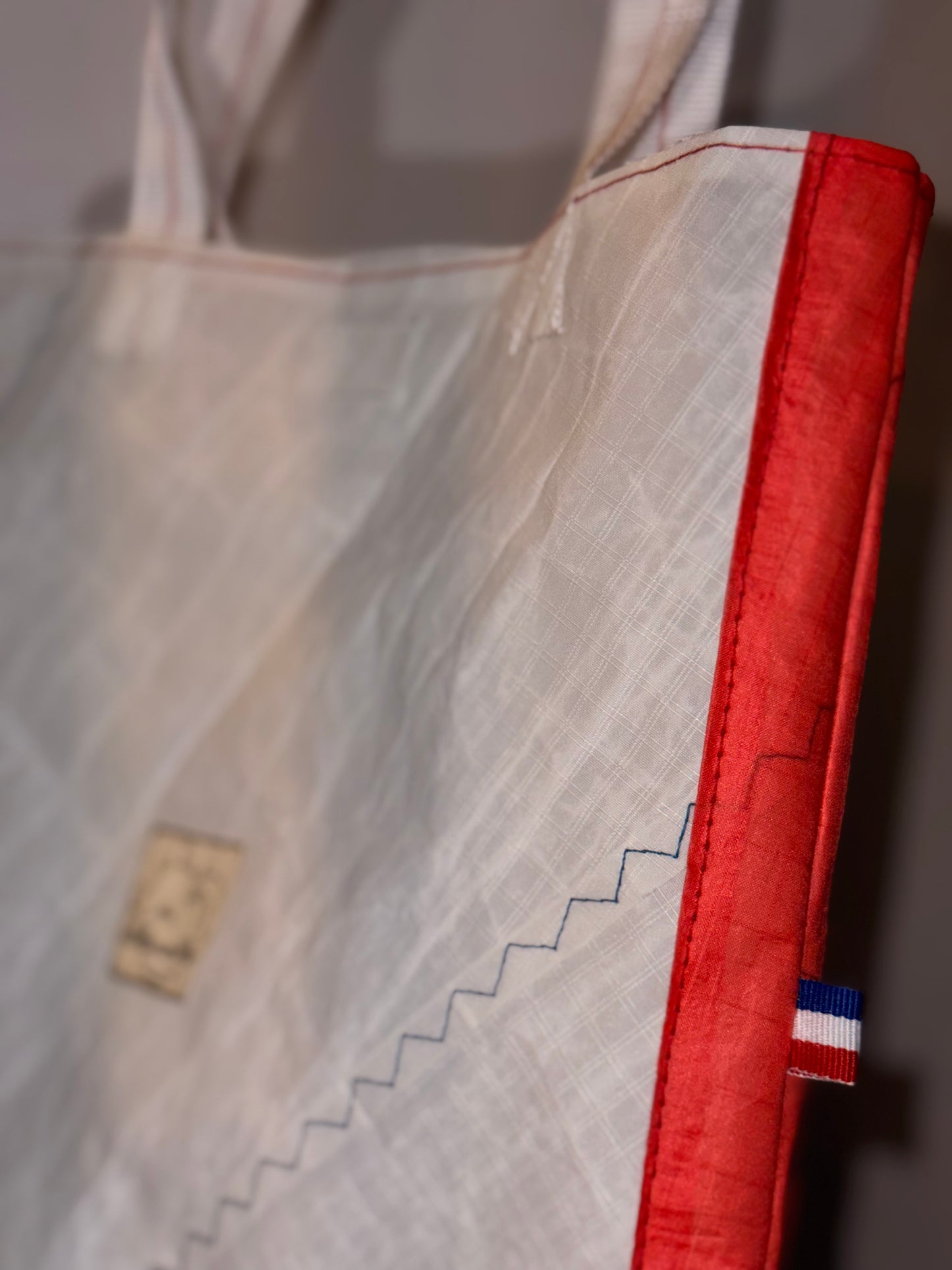 Tote Bag rouge et blanc
