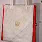 Tote Bag rouge et blanc