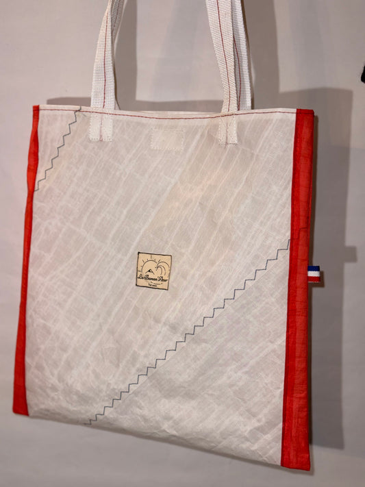 Tote Bag rouge et blanc