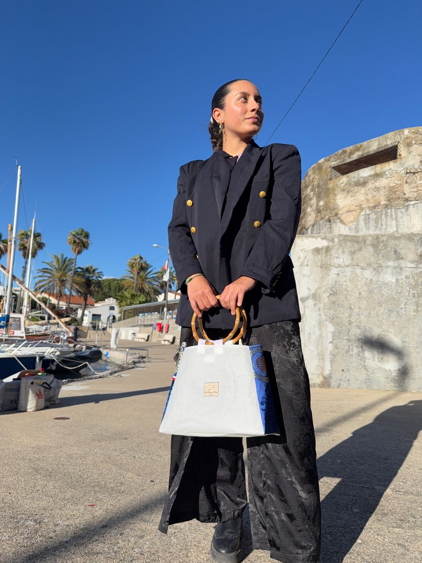 Sac Bambou - Bleu