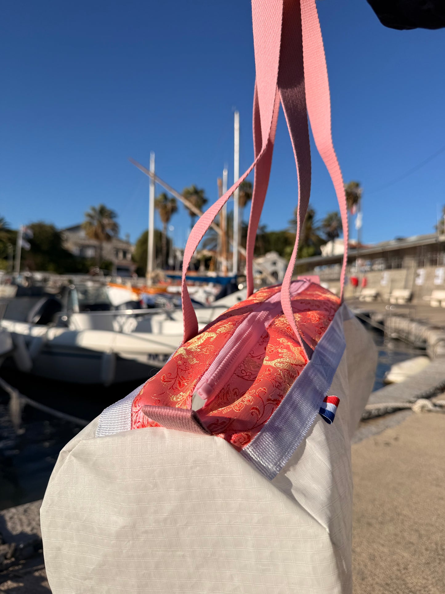 Sac polochon Rose