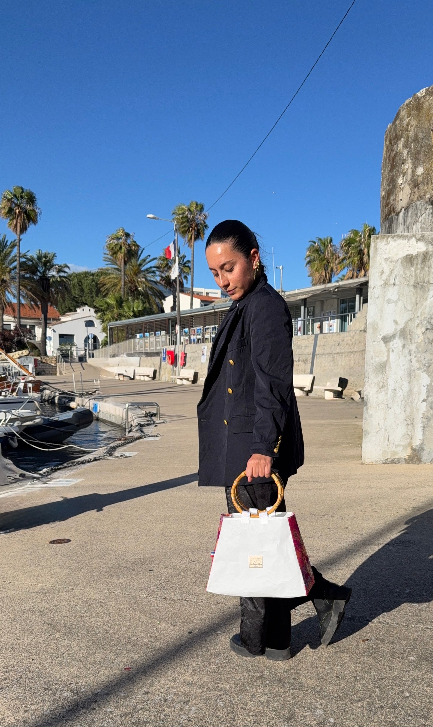 Sac Bambou - Rose