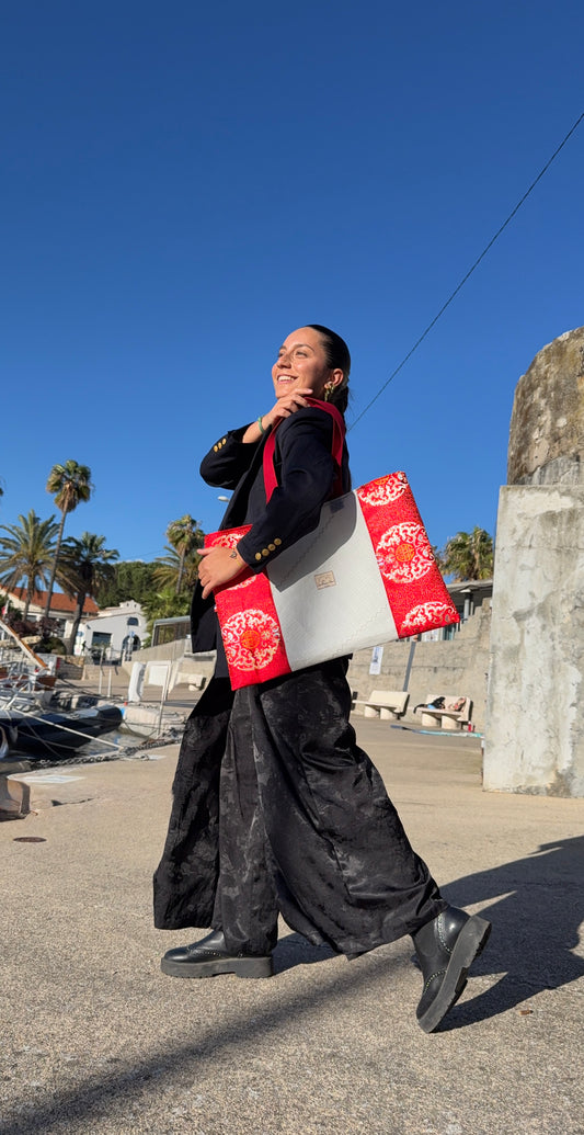 Sac de plage - rouge