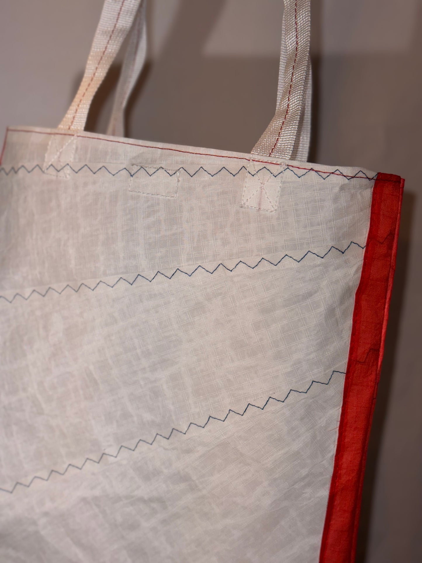 Tote Bag rouge et blanc