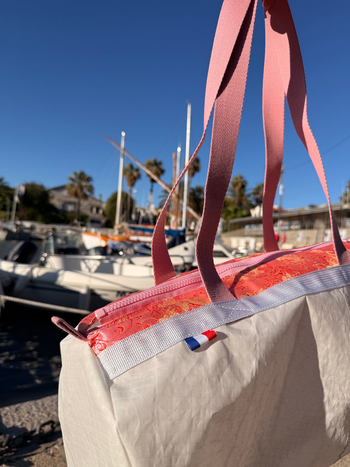 Sac polochon Rose