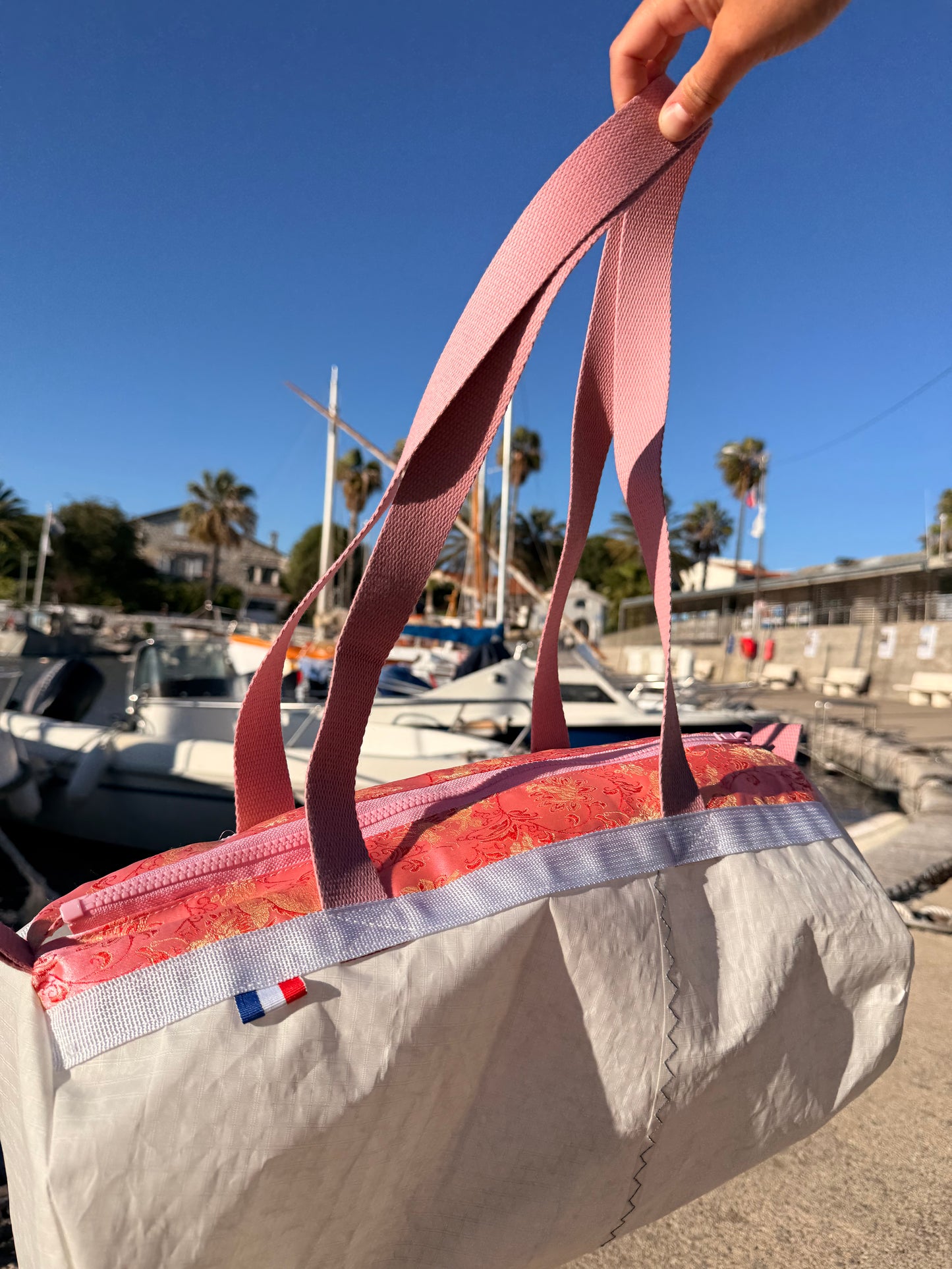 Sac polochon Rose