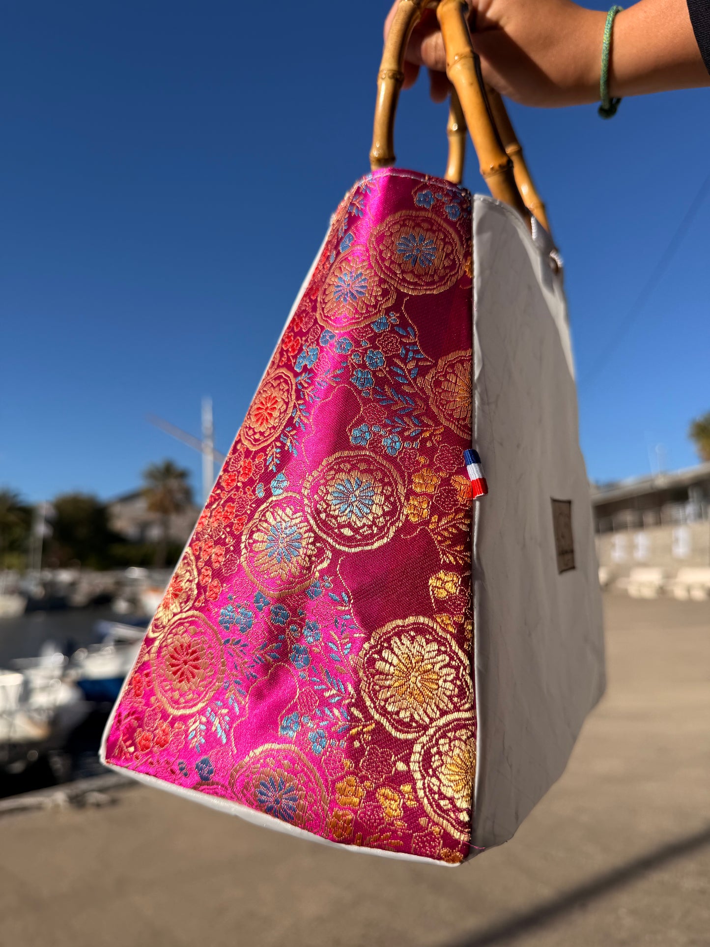 Sac Bambou - Rose