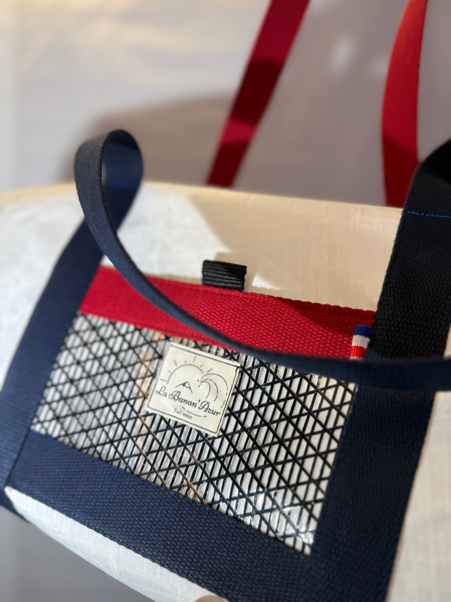 Sac polochon 💙🤍❤️ - taille XS